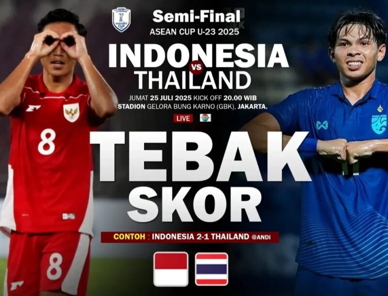 Jadwal Kick-off dan Siaran Final Piala AFF U-23 Indonesia Vs Vietnam