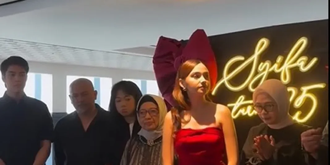 Syifa Hadju Rayakan Ulang Tahun ke-25