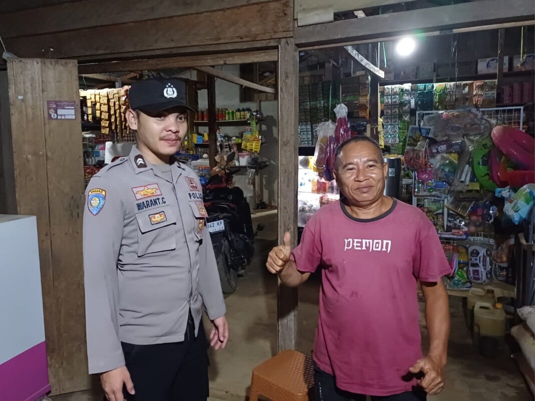 Temui Warga, Polda Maluku Ingatkan Bahaya Judi dan TPPO