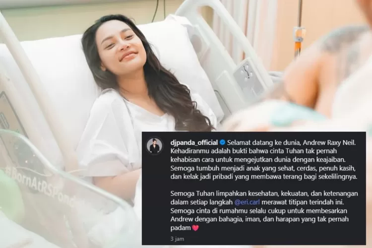 DJ Panda Beri Ucapan Selamat Usai Erika Carlina Melahirkan Anak