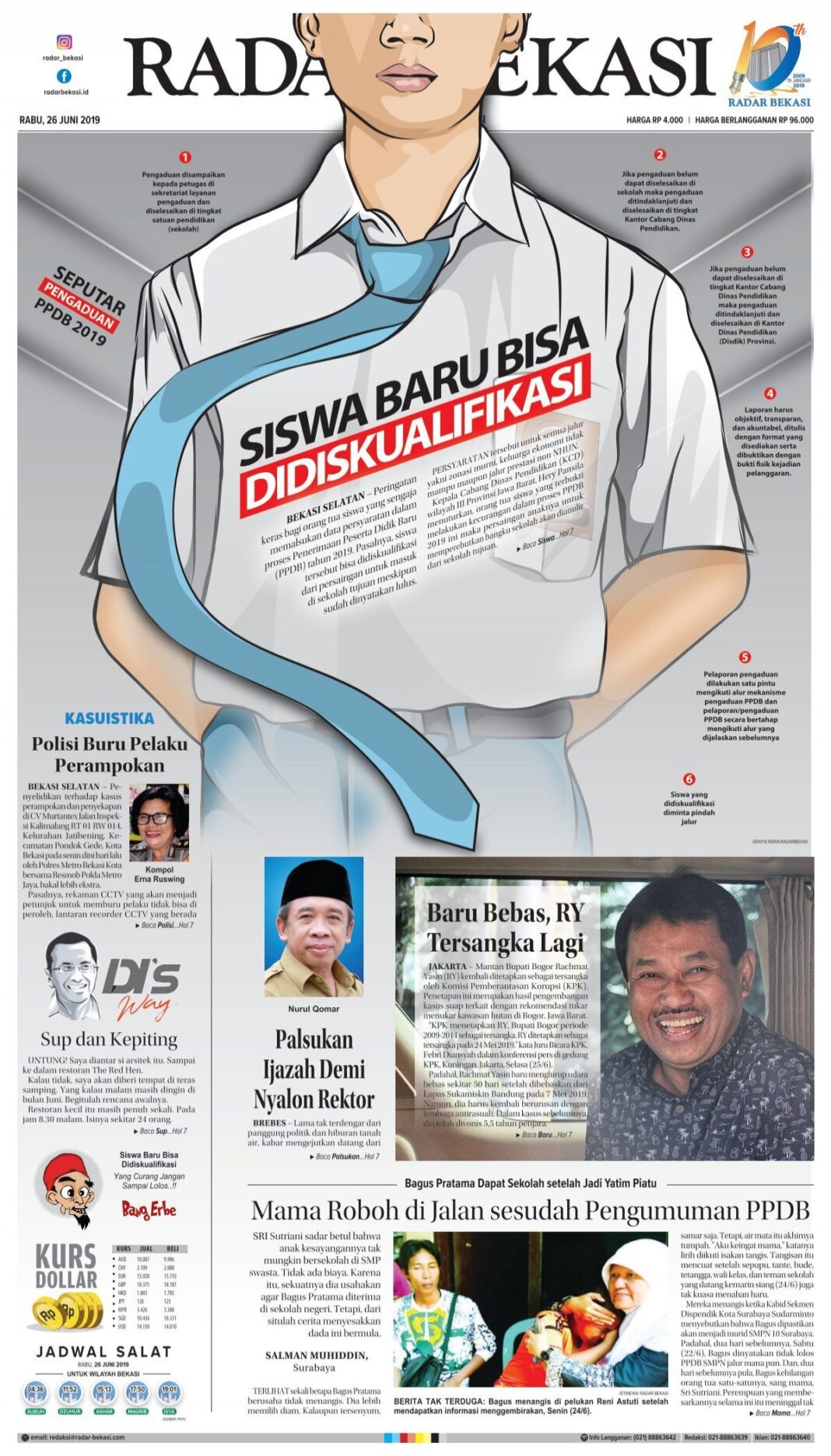 Relokasi Pedagang Picu Lonjakan Sampah di Pondokgede