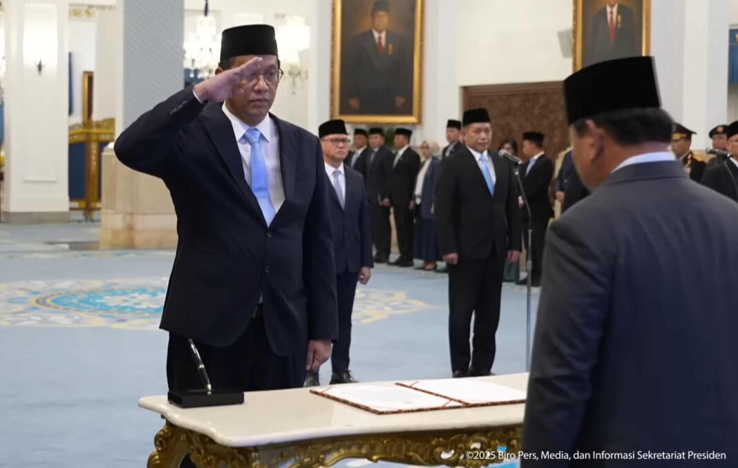 Prabowo Lantik Menteri, Wakil Menteri Serta Kepala Badan dan Lembaga