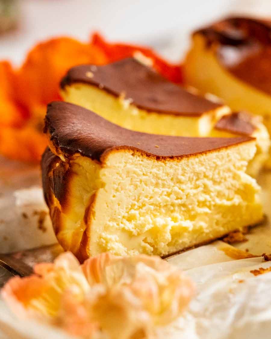 Resep Basque Burnt Cheesecake Creamy dan Instagramable