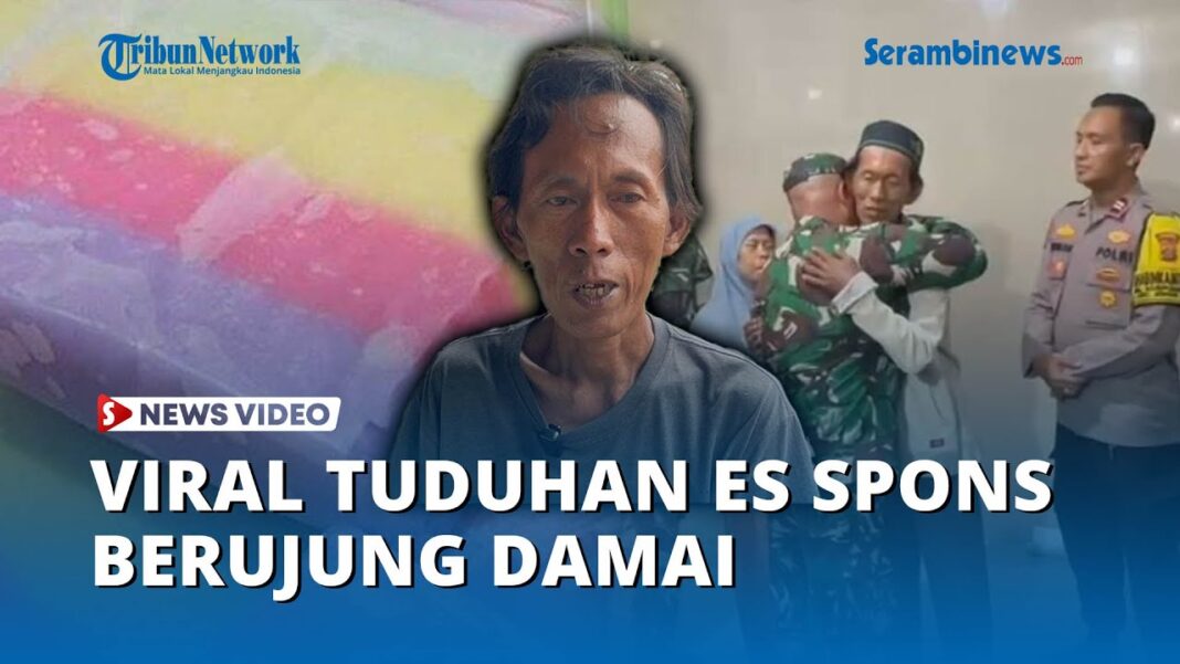 Video: Momen Polisi-TNI Mohon Ampun ke Penjual Es Kue Jadul Viral