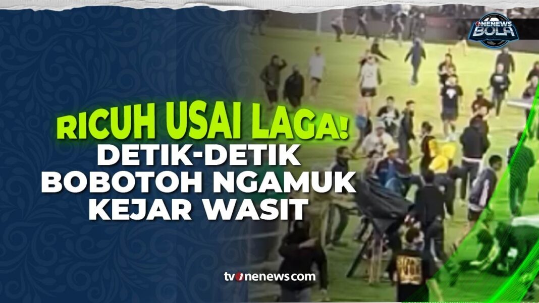 Dianggap Mengecewakan, Wasit Majed Mohammed Dikejar Bobotoh hingga ke Lorong